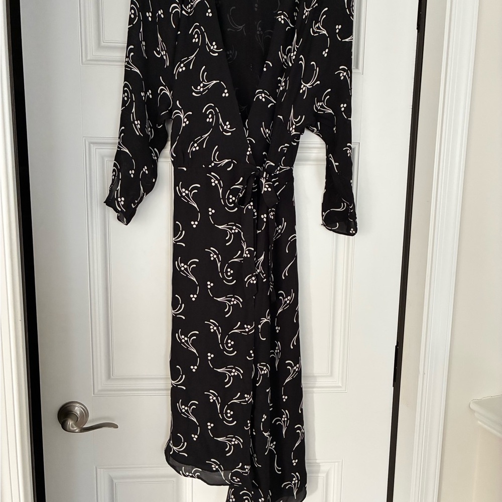 Joie Elegant Black Silk Dress